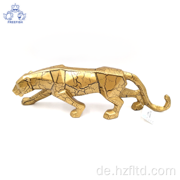 Moderne Polyresin Gepard Figur Wohnkultur